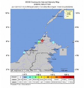 Gempa Bumi Di Sabah